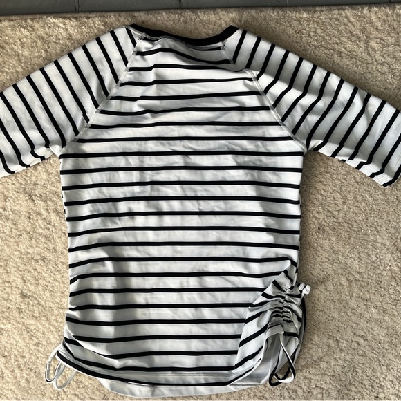 Joe Fresh Monochrome Striped Rash Guard - Picture 2 of 4